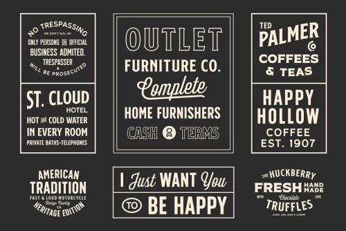 SS Nickson Font Bundle Social Security Card Fonts