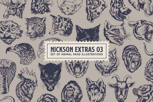 SS Nickson Font Bundle Social Security Card Fonts