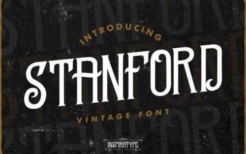 STANFORD DISPLAY FONT
