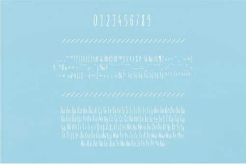 SUMMER Handwriting Font