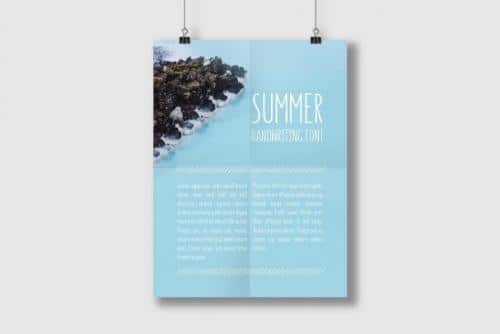 SUMMER Handwriting Font