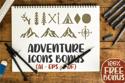 SUTTER CAMP Typeface