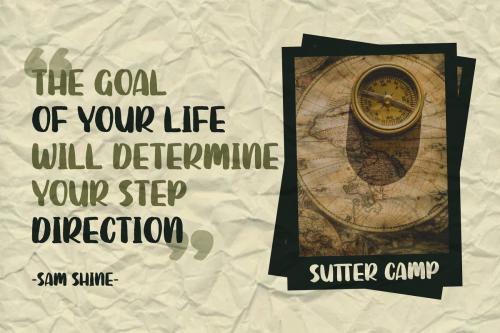 SUTTER CAMP Typeface