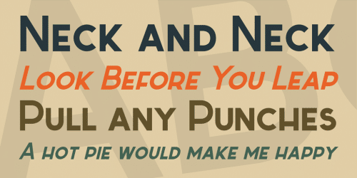 Sabado Font Family