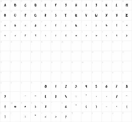 Sabrina Handmade Font