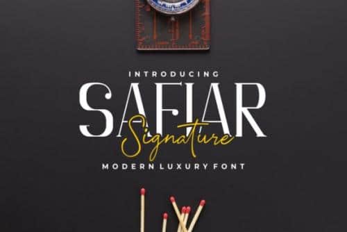 Safiar Font Duo
