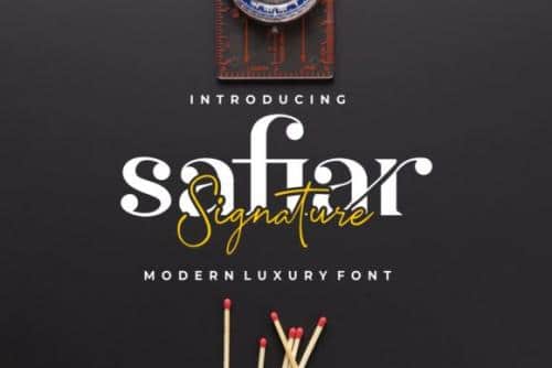Safiar Font Duo