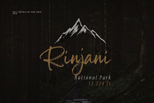 Sail Royals Brush Font