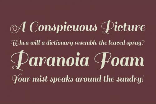 Sail Script Font