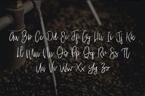 Salted Mocha Font