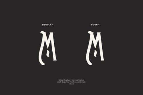 Salted Monthoers Font