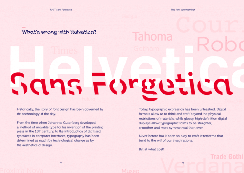 Sans Forgetica Font