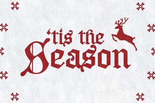 Santa Claus Christmas Font