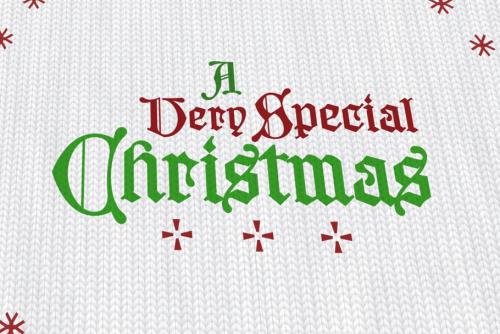 Santa Claus Christmas Font