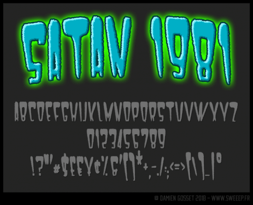 Satan Typeface