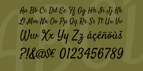 Satisfy Font