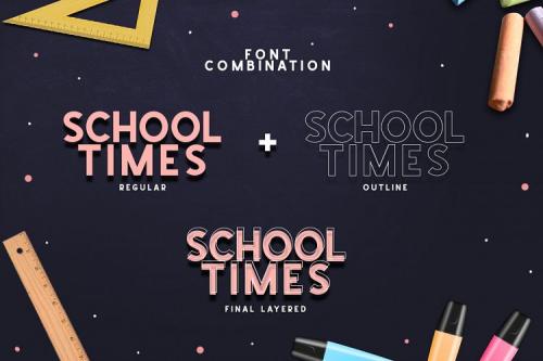 School Times Sans Font