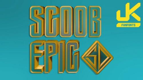 Scoob Epic Display Font