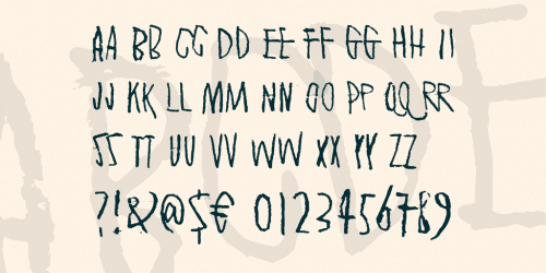 Secretly Wishing For Rain Font