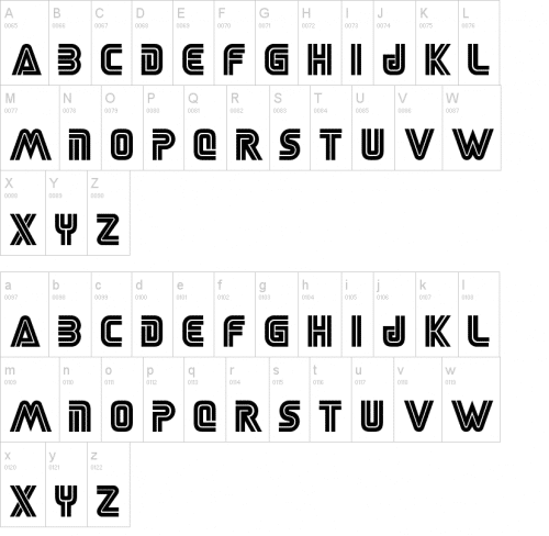Sega Logo Font