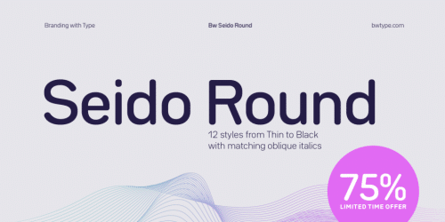 Seido Round Font Family