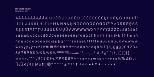 Seido Round Font Family