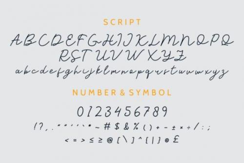 Selvillia Dreamer Handwritten Font