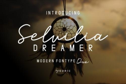 Selvillia Dreamer Handwritten Font