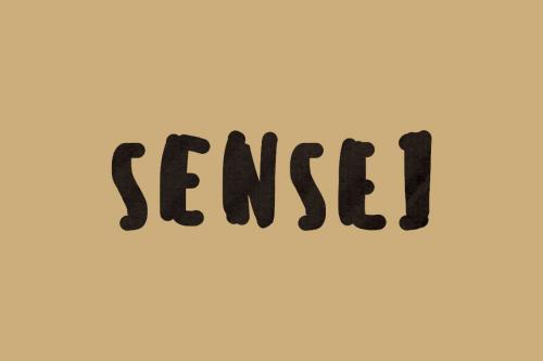 Sensei Font