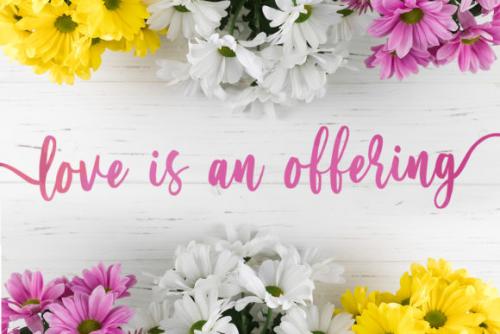 Serenity Calligraphy Font