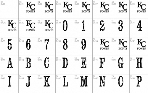 Serial Publication Font