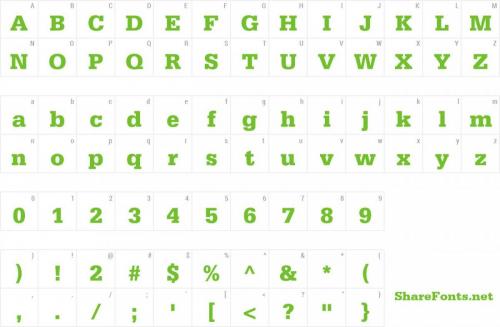 Serifa Gothic Font