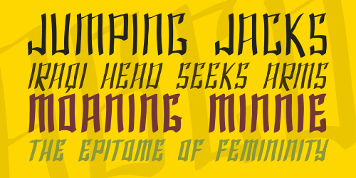 Sf Shai Fontai Font