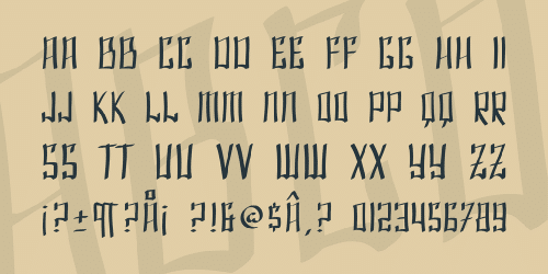 Sf Shai Fontai Font
