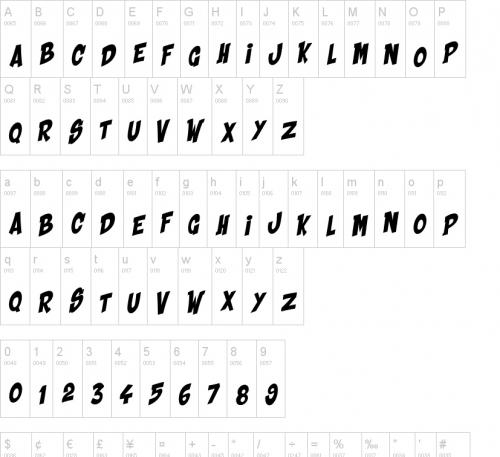 Shaka Pow Font Family