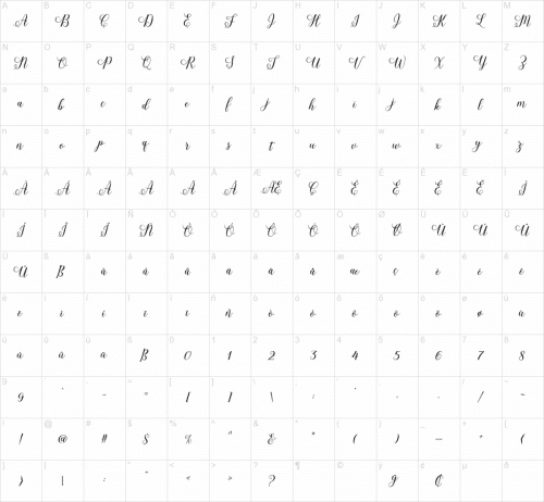 Shania Script Font