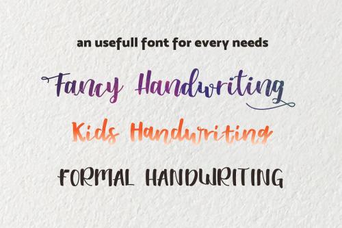 Shella Rough Brush Font