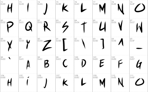 Shin Akiba Punx Font