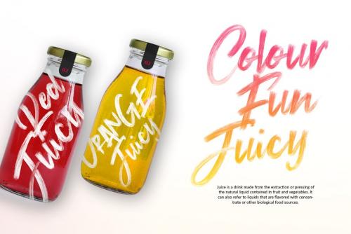 Shockwave Brush Font SVG Pack