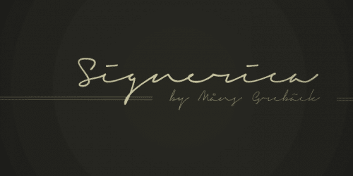 Signerica Fat Font Family