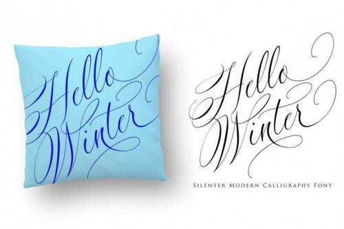 Silenter Calligraphy Font
