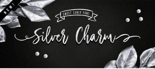 Silver Charm Script Font