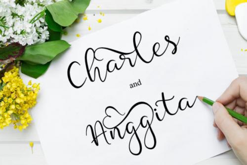Silver Soul Calligraphy Font