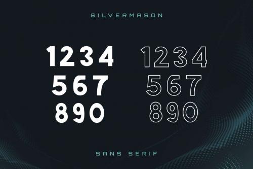 Silvermason Sans Serif Font