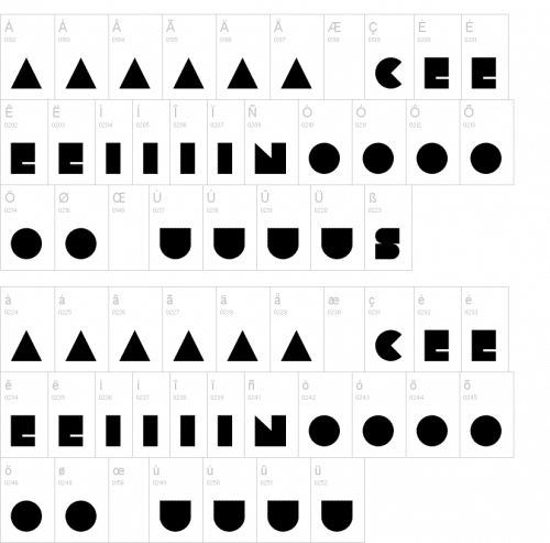 Simplaform Solid Font