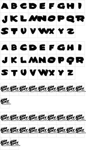 Sin City Font