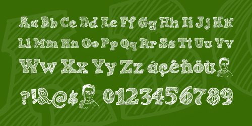 Sketch Nice Font