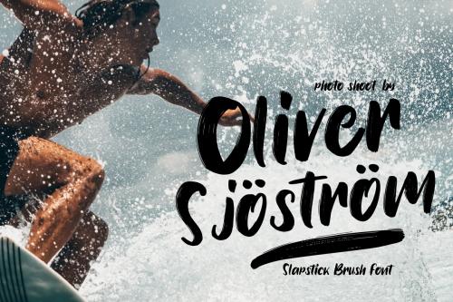 Slapstick Brush Font