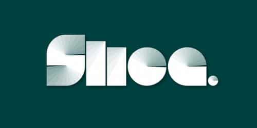 Slice Display Font