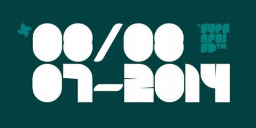 Slice Display Font